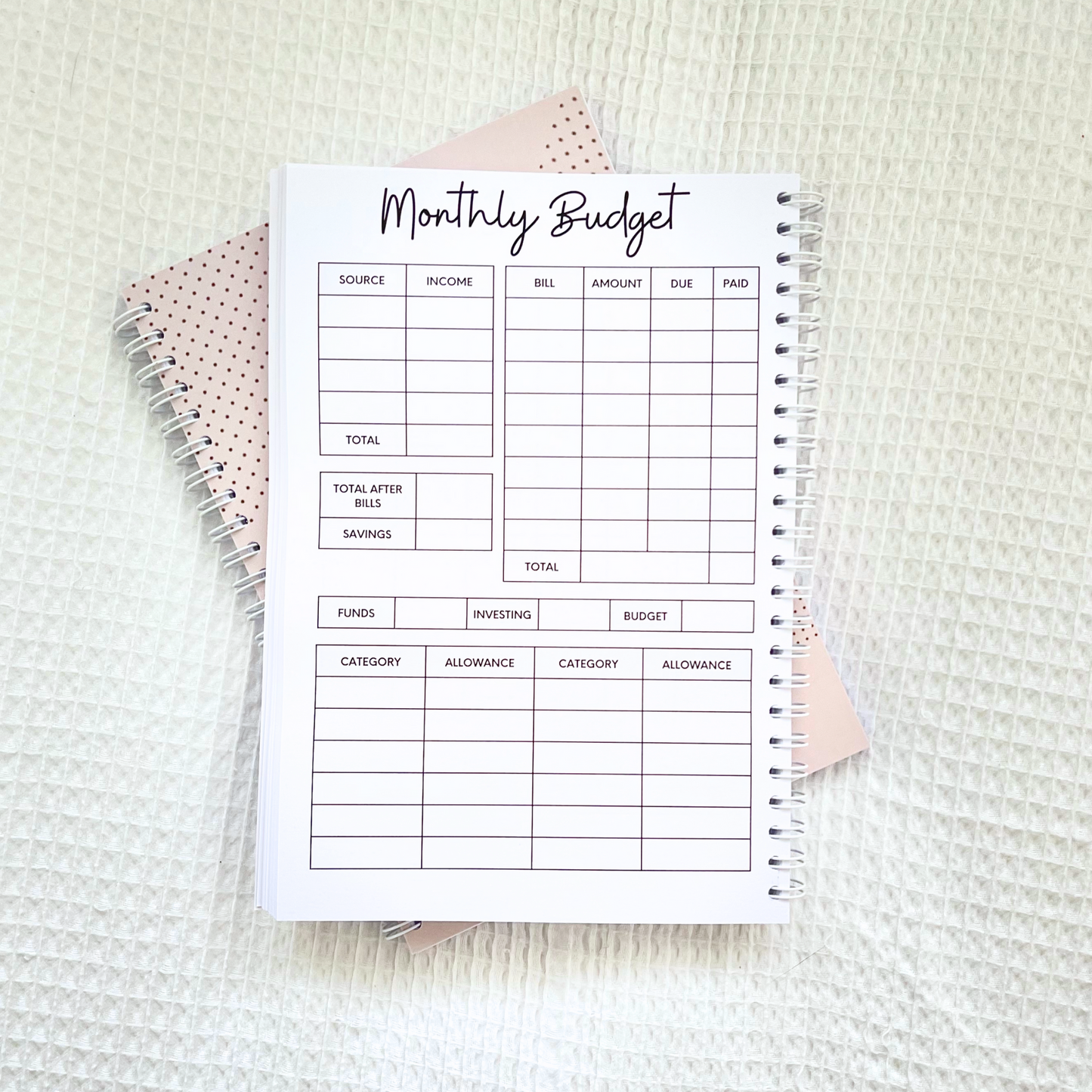 Yearly Budget Planner