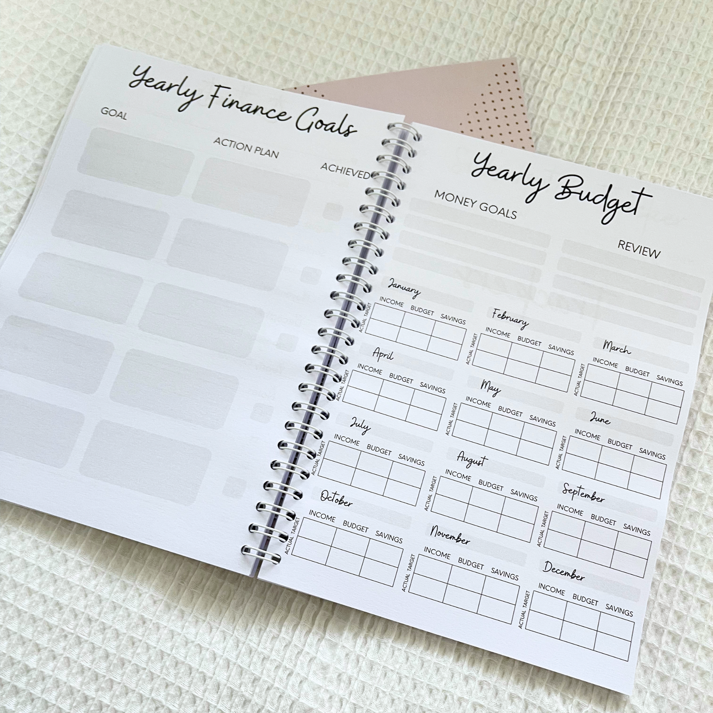 Yearly Budget Planner